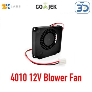 Reprap 3D Printer Blower DC Turbo Fan 4010 12V 40x40x10 mm